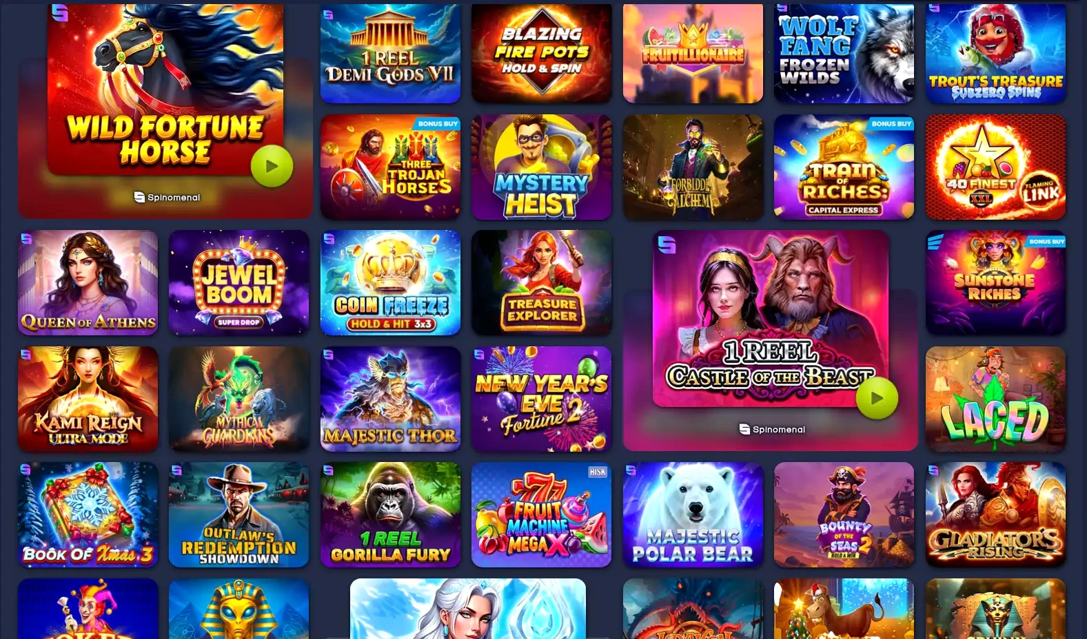 Gami mobilcasino spelvy på smartphone